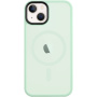 Husă transparentă Tactical Hyperstealth cu MagSafe pentru iPhone 13 mini - verde