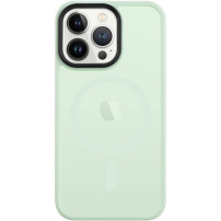 Husă transparentă Tactical Hyperstealth cu MagSafe pentru iPhone 13 Pro - verde