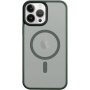 Husă transparentă Tactical Hyperstealth cu MagSafe pentru iPhone 13 Pro Max - măsliniu