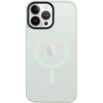 Husă transparentă Tactical Hyperstealth cu MagSafe pentru iPhone 13 Pro Max - verde