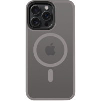 Husă transparentă Tactical Hyperstealth cu MagSafe pentru iPhone 15 Pro Max - gri