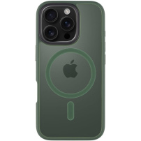 Tactical Husă transparentă Hyperstealth cu MagSafe pentru iPhone 16 Pro - Olive