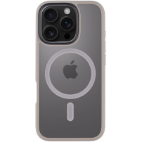 Tactical Husă transparentă Hyperstealth cu MagSafe pentru iPhone 16 Pro - gri