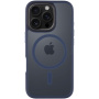 Tactical Husă transparentă Hyperstealth cu MagSafe pentru iPhone 16 Pro - Albastru închis
