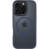 Tactical Husă transparentă Hyperstealth cu MagSafe pentru iPhone 16 Pro - Albastru închis