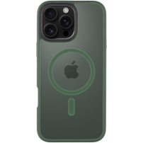 Tactical Husă transparentă Hyperstealth cu MagSafe pentru iPhone 16 Pro Max - Olive