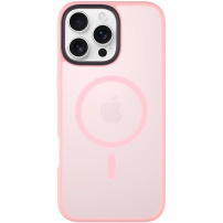 Tactical Husă transparentă Hyperstealth cu MagSafe pentru iPhone 16 Pro Max - roz
