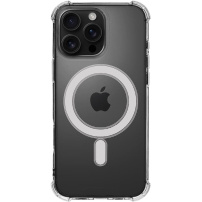 Tactical MagForce Plyo husă transparentă cu colțuri întărite și MagSafe pentru iPhone 16 Pro Max - transparent