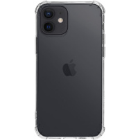 Husă transparentă cu colțuri întărite Tactical Plyo pentru iPhone 12 / 12 Pro - transparent