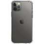Husă transparentă cu colțuri întărite Tactical Plyo pentru iPhone 12 / 12 Pro - transparent