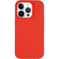 Tactical Husă din silicon Velvet Smoothie cu MagSafe pentru iPhone 14 Pro - Chilli