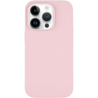 Tactical Husă din silicon Velvet Smoothie cu MagSafe pentru iPhone 14 Pro - roz deschis