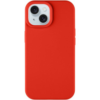 Tactical Husă din silicon Velvet Smoothie cu MagSafe pentru iPhone 15 - chili