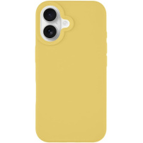 Tactical Husă din silicon Velvet Smoothie cu MagSafe pentru iPhone 16 - Banana