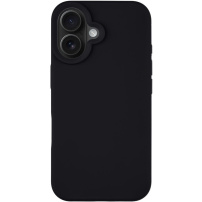 Tactical Husă din silicon Velvet Smoothie cu MagSafe pentru iPhone 16 Plus - Negru