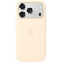 Husă din silicon Original Apple cu MagSafe pentru iPhone 17 Pro - vanilie