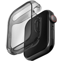 Husă hibrid UNIQ Garde Hybrid cu ecran protector pentru Apple Watch 41mm - fumurie