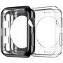 Husa de protectie Dux Ducis din plastic moale pentru Apple Watch 38mm - neagra