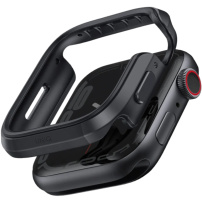 UNIQ Carcasa metalica Valencia pentru Apple Ceas 46mm - negru