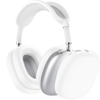 XDcase husă din silicon 3în1 pentru AirPods Max 1 / 2 - alb