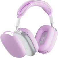 Husă din silicon 4 în 1 pentru AirPods Max 1 / 2 - violet