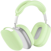 4în1 husă din silicon pentru AirPods Max 1 / 2 - verde, luminează în întuneric