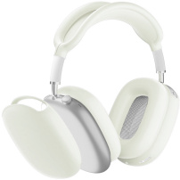 Husă din silicon 4 în 1 pentru AirPods Max 1 / 2 - alb care luminează în întuneric