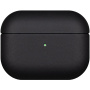 Husă de protecție din piele pentru AirPods Pro - negru