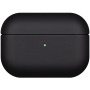 Husă de protecție din piele pentru AirPods Pro 2 - negru