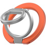 Suport magnetic MagSafe rotativ 360° cu suport pentru deget pentru iPhone - portocaliu