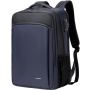 COOLBELL CB-8308 rucsac cu port USB extern și sistem de blocare a fermoarelor pentru iPad / MacBook de până la 17" - albastru închis