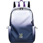YS3588 rucsac ușor cu gradient de culoare pentru iPad / MacBook de până la 16" - albastru închis
