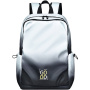 YS3588 rucsac ușor cu gradient de culoare pentru iPad / MacBook de până la 16" - gri