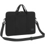 COOLBELL CB-2125 geantă cu curea pentru iPad de până la 13" / MacBook de până la 14" - neagră