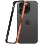 Ramă de protecție pentru iPhone 15 Pro - portocalie