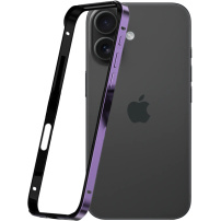 Ramă de protecție pentru iPhone 16 - violet