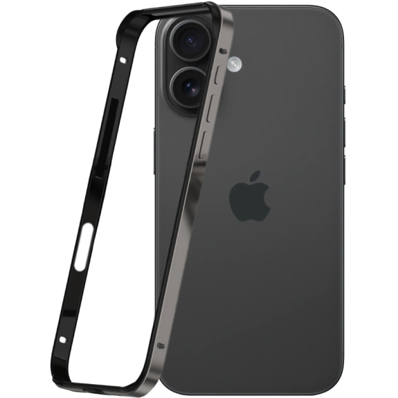 Ramă de protecție pentru iPhone 16 Pro / 17 - gri