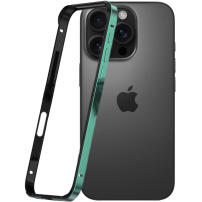 Ramă de protecție pentru iPhone 16 Pro Max - verde închis