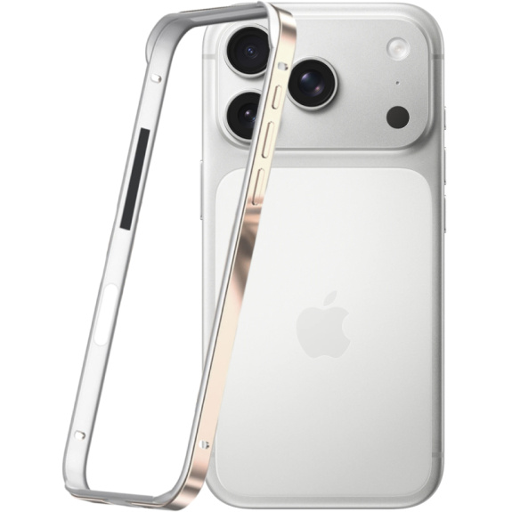 Ramă de protecție pentru iPhone 17 Pro / 18 Pro - auriu
