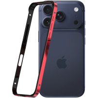Ramă de protecție pentru iPhone 17 Pro - roșu