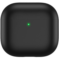 Husă din silicon AhaStyle pentru AirPods 4 / 5 - negru