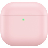 AhaStyle husă din silicon pentru AirPods 4 / 5 - roz