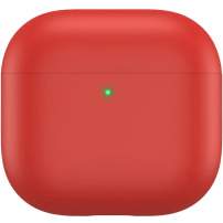 AhaStyle husă din silicon pentru AirPods 4 / 5 - roșie