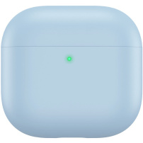 AhaStyle husă din silicon pentru AirPods 4 / 5 - albastru