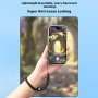 Șnur reglabil pentru prindere pe husă pentru iPhone - albastru închis