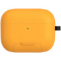 Husă cu suport rabatabil și carabină pentru AirPods Pro 3 - galben