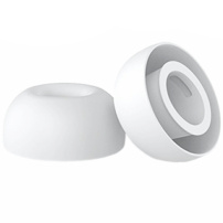 AhaStyle dopuri de rezervă din silicon pentru AirPods Pro 3 - M - albe