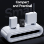 USAMS CC260 GaN mini adaptor de încărcare rapidă cu port USB-C - 20W - alb