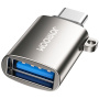 JOYROOM S-H151 adaptor de încărcare și date - USB-A la USB-C - argintiu