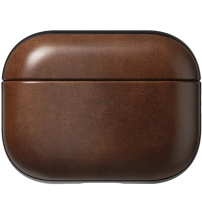 Nomad Modern Leather husă din piele pentru AirPods Pro 3 - maro închis